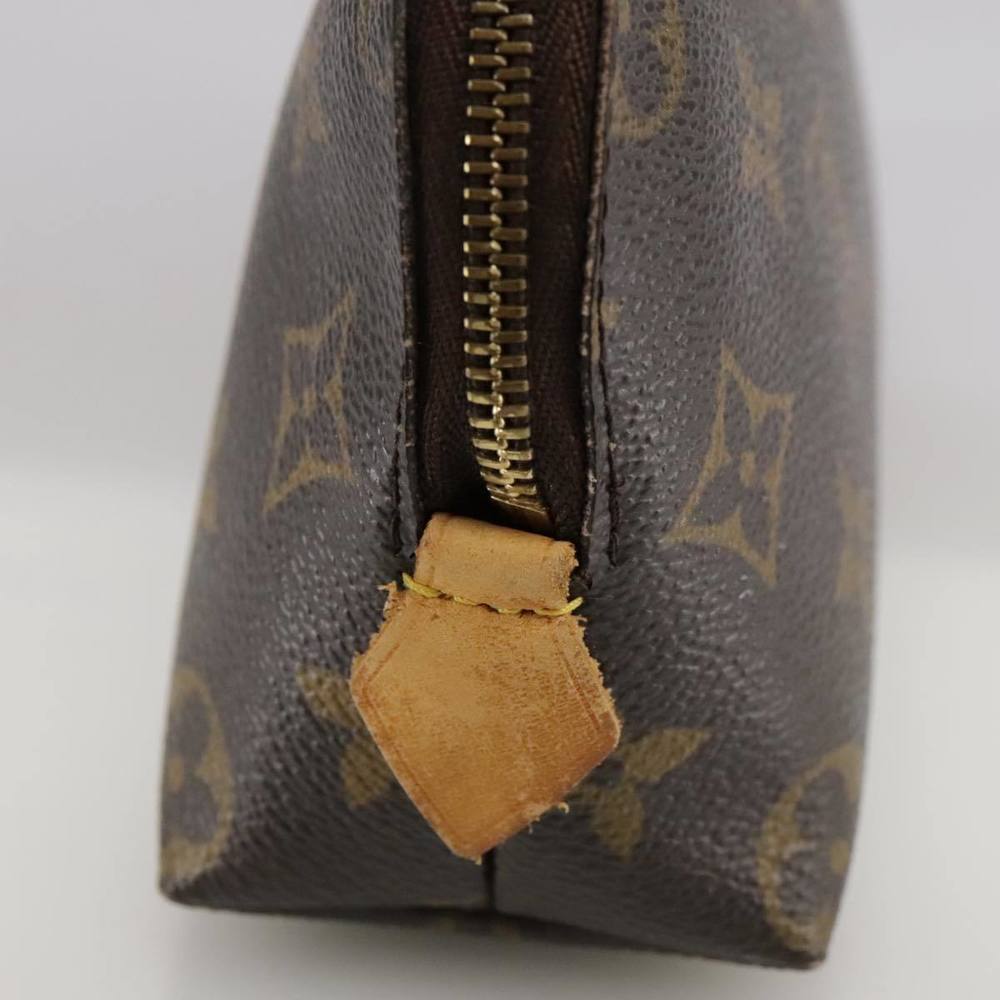 LOUIS VUITTON Monogram Pochette Cosmetic PM Cosmetic Pouch M47515 Auth 106931 - Picture 8 of 16